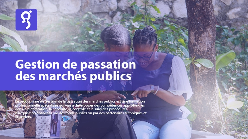 Gestion de passation des marchés publics