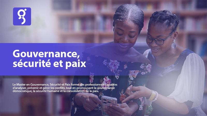 Master SCIENCES HUMAINES ET SOCIALES, mention RELATIONS INTERNATIONALES, spécialité Genre, Gouvernance et Sécurité Internationale